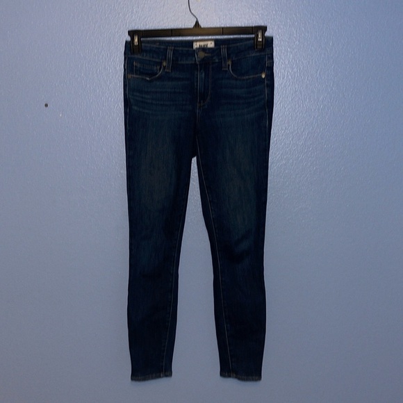 Paige Verdugo Ankle Jeans blue size 27. HH - Picture 1 of 6